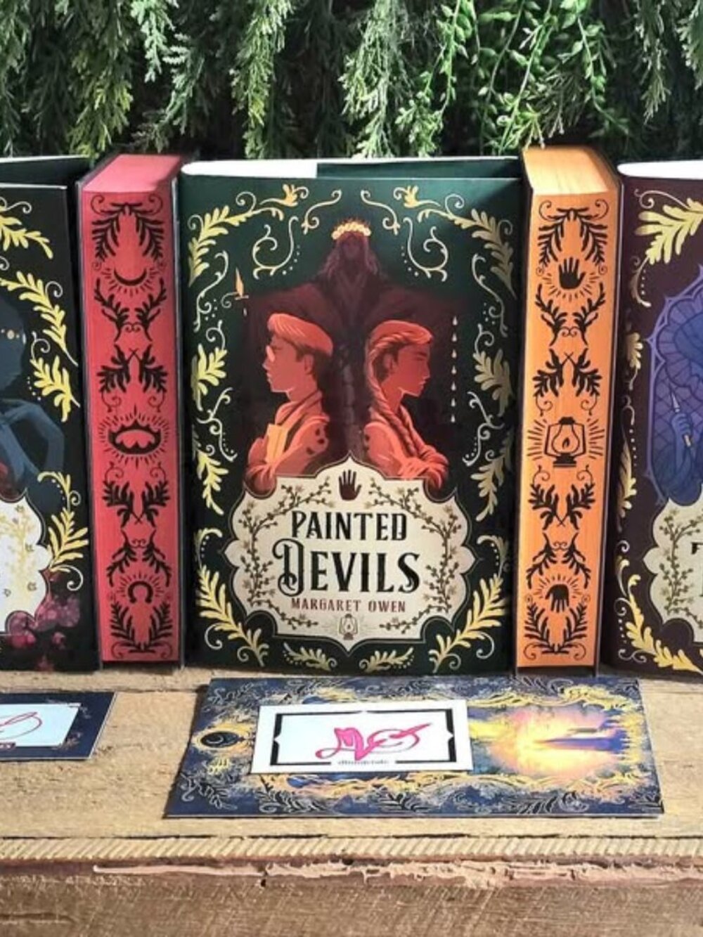 SIGNED Illumicrate Little Thieves Painted Devils Holy Terrors Set Margaret Owen
